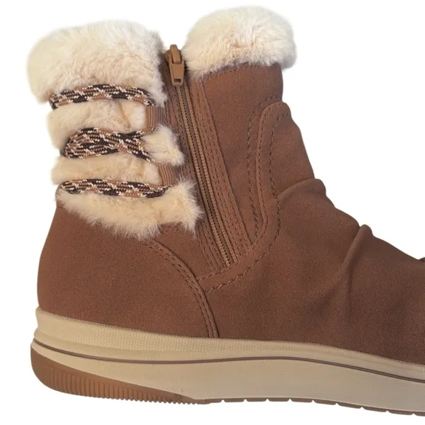 New in Box Clarks Breeze Cozy Boots Dark Sand Size 9 - Image 5