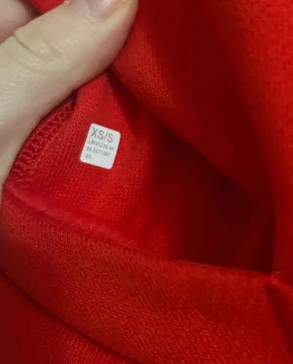Lululemon Oversized Scuba Half Zip Hoodie Hot Heat Size XS/s - Image 3