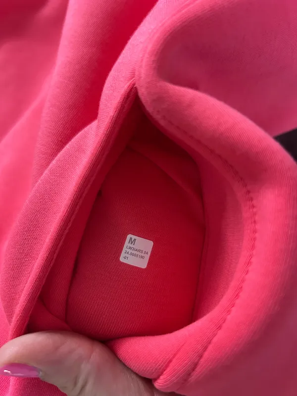 Lululemon x Disney Mickey Size Fleece Oversized Hoodie Lip Gloss Pink - Image 8