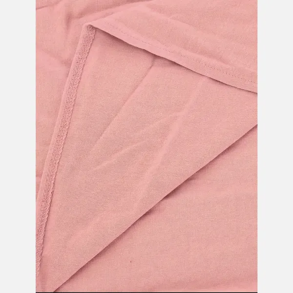 Sleeveless 100% Cotton Midi Dress with Pockets Pink Red size 14 - Image 5