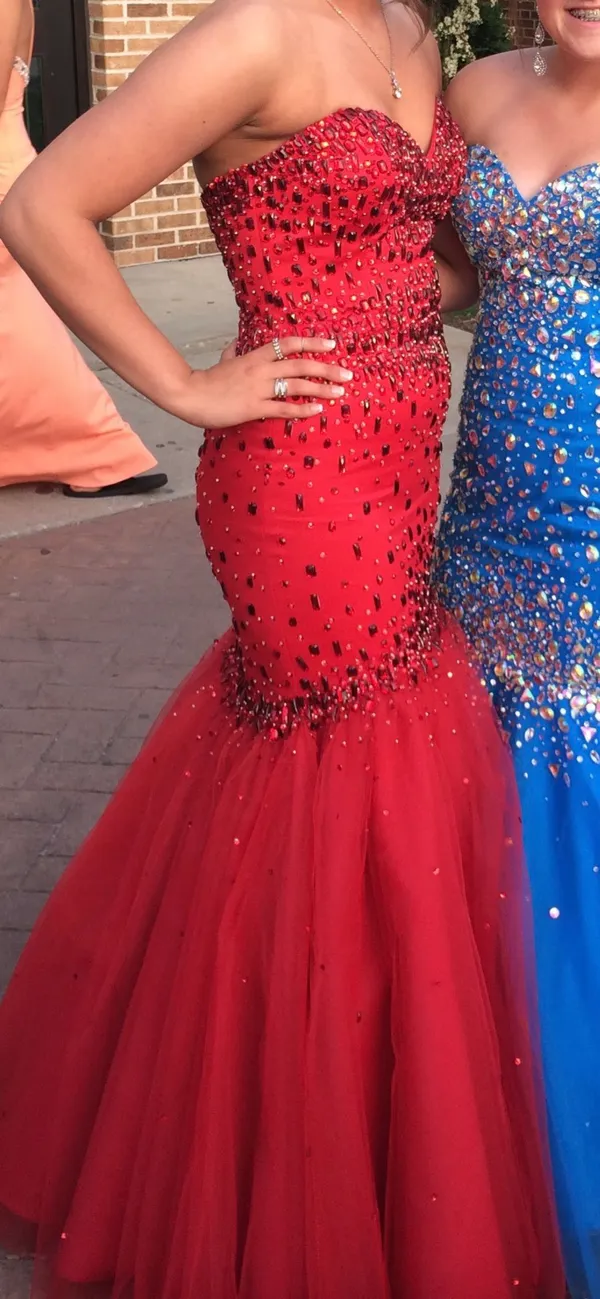 Mori Lee Prom Dress- - Image 3