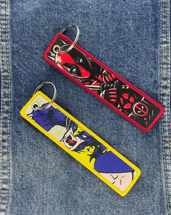 Deadpool & Wolverine 5 Inch Keychain Set Multiple - Image 2