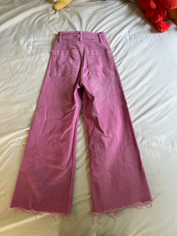 ZARA Jeans High-Rise Straight Leg Women’s - Image 2