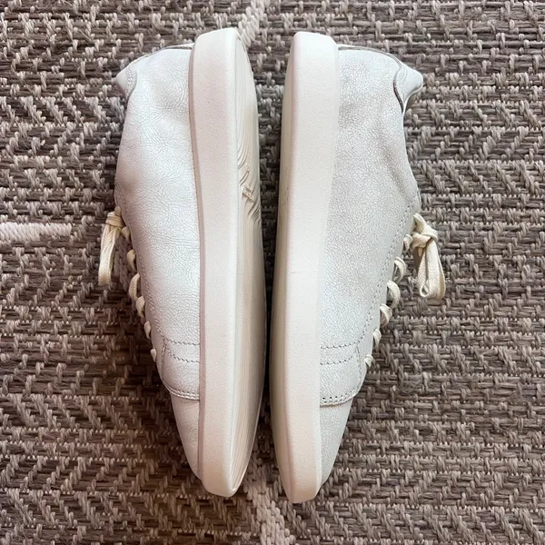 Vagabond Maya Vintage Off White Leather Sneaker Sz 38/8 - Image 5