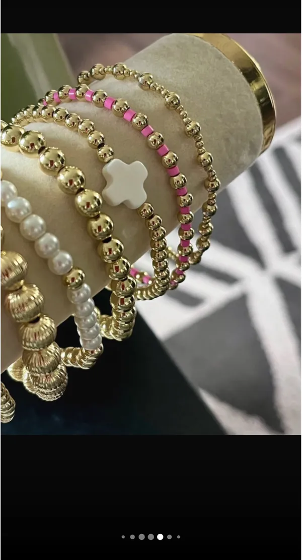 Anthropologie (1) filled bracelets - Image 5