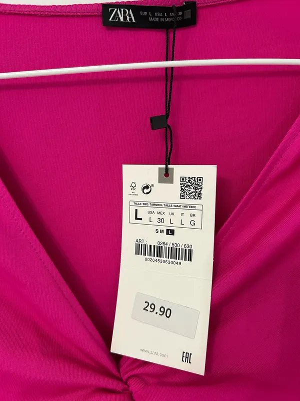 ZARA One-Sleeve Bodysuit - Image 3