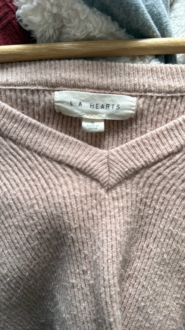 Crop sweater Tan - Image 2