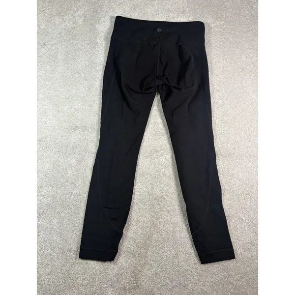 athleta black leggings s cropped capri - Image 7