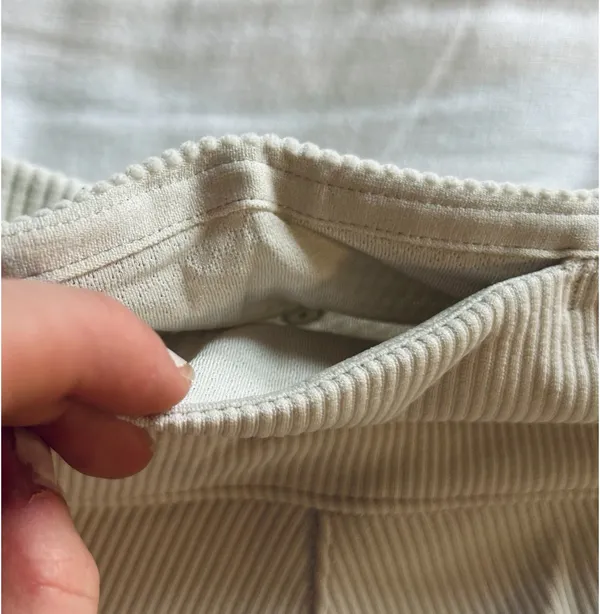 Lululemon Brushed Softstreme Ribbed Zip Flared Pant 32.5"  - Image 8