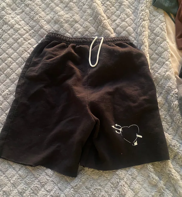 Black Capri Read Me Sweatpants - Image 3