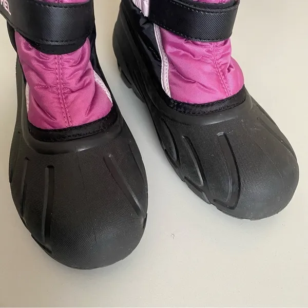 Sorel Pink and Gray Snow Boot women’s Size 6‎ insulated warm lined snow boot - Image 3