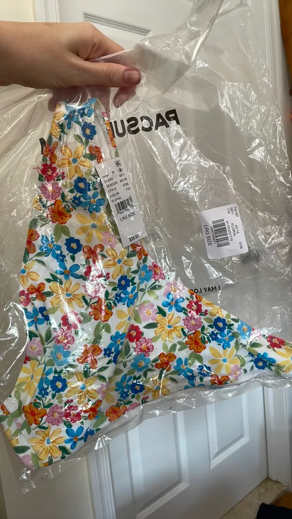 Floral Erica Triangle Bikini Bottoms - Image 4