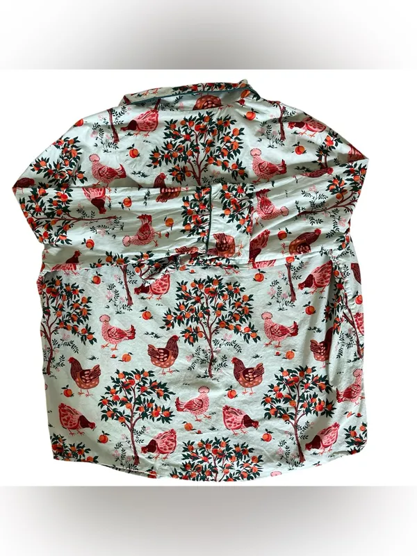 Print Fresh Hen House Print Bottom Up Top Size XL - Image 2