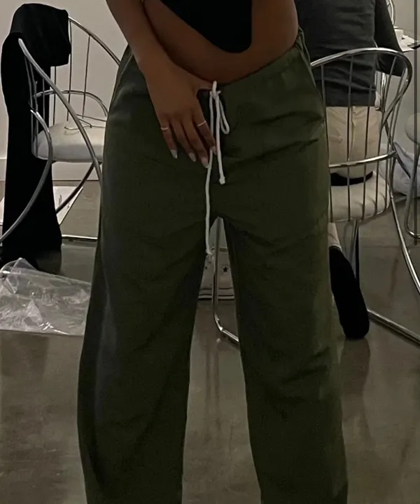 Local European Wide Leg Multi Pocket Pant Size M - Image 5