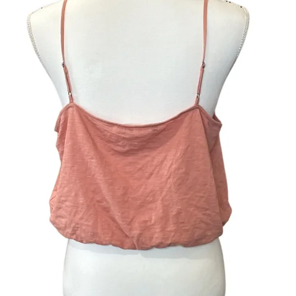 Lucky Brand coral Sleeveless Smocked Camisole - Image 2