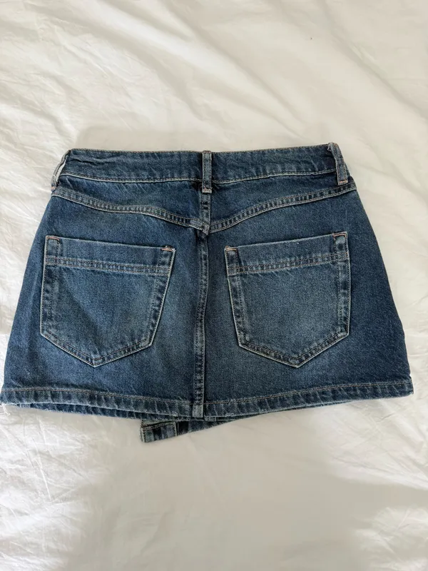 Free People We The Free Jean Skort - Image 2