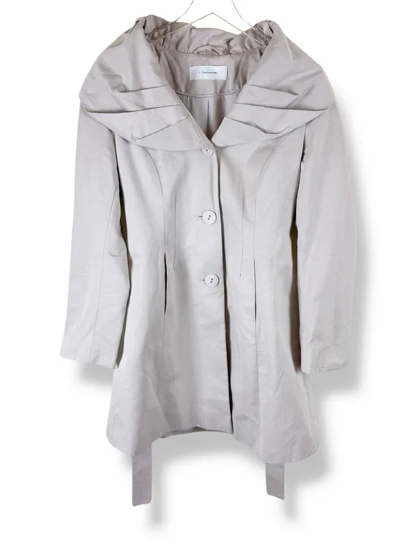 Tahari Cheryl Ottoman Trench Coat - Image 2
