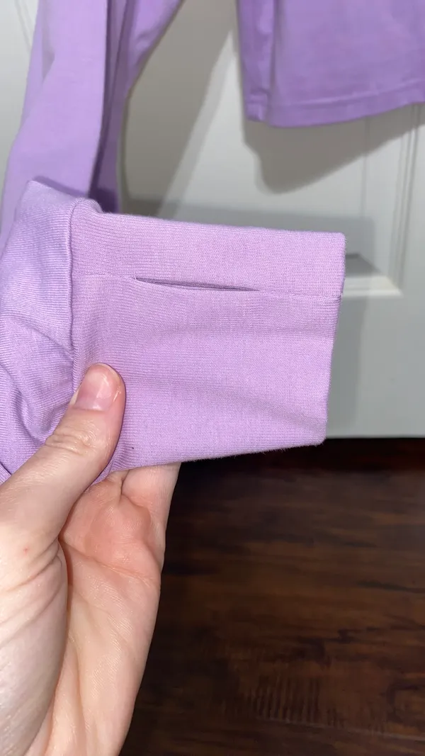 Workout Tops Purple - Image 2