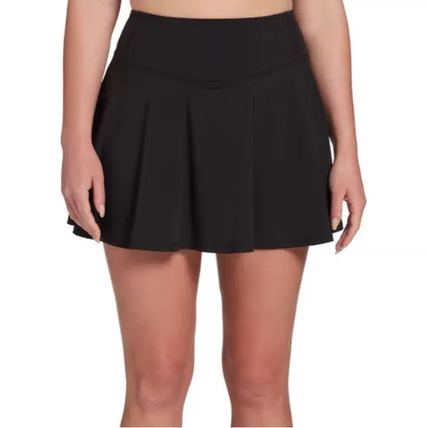 DSG Women's Performance Skort Skirt Black Mid-Rise Built-in-Shorts Size XS - Image 10