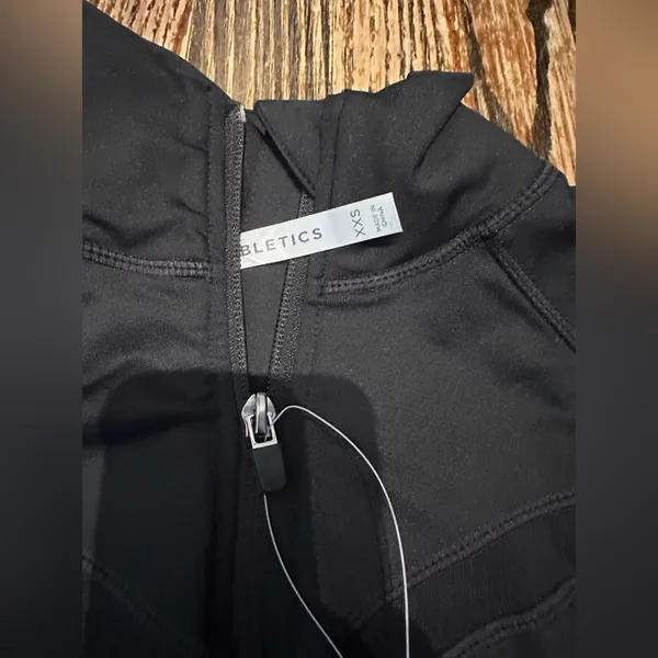Fabletics Black Zip-Up Jacket - Image 2