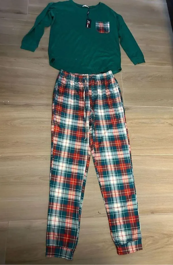 NEW Pajamas Set Top & Pant 2 Pc Loungewear Sleepwear S - Image 6
