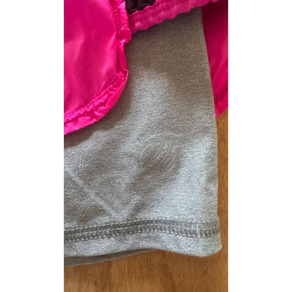 MPG Womens 2-in-1‎ Running Shorts XS Pink Gray Black Layered Athletic Workout - Image 4