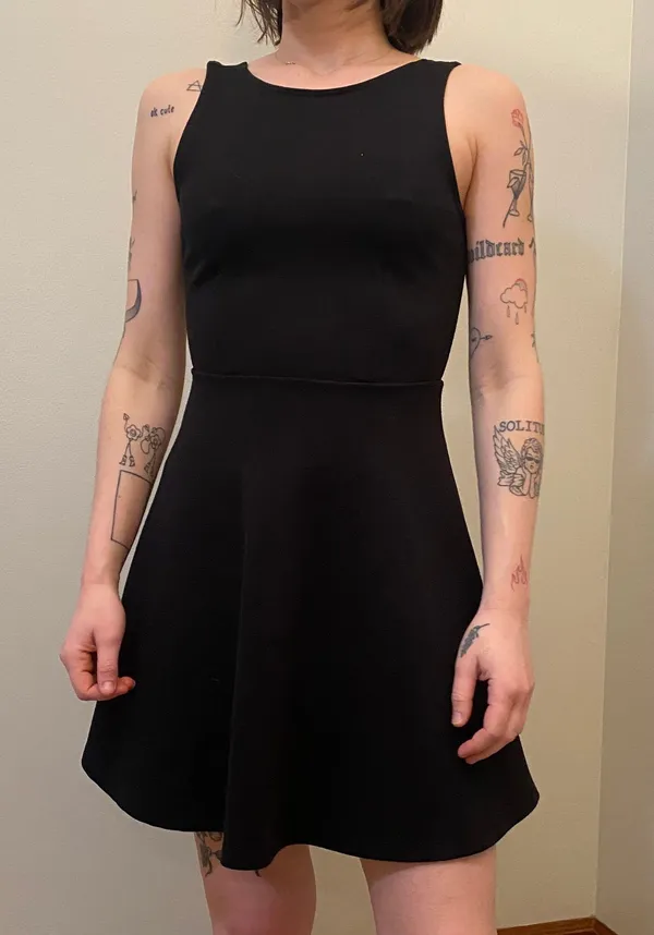 Forever 21 Open Back Skater Dress - Image 2