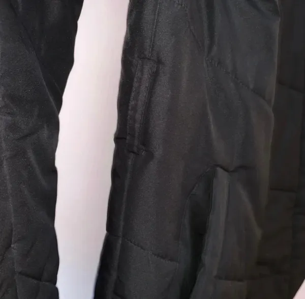 BCBGMAXAZRIA Black Down Filled Winter Coat Full Zip Puffer Jacket - Image 5