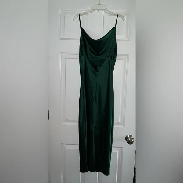 Princess Polly Betta Vanore Midi Dress in Forest Green Size 6 New with tag - Image 6