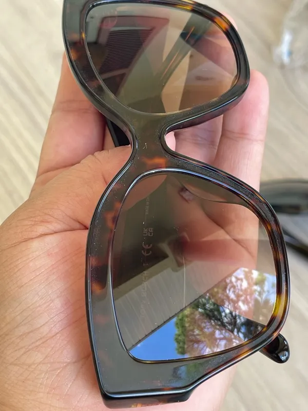 Tory Burch Tortoiseshell Cat-Eye Sunglasses with Brown Gradient Lenses - Image 6