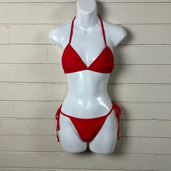 Kendall & Kylie Red Bikini size M - Image 7