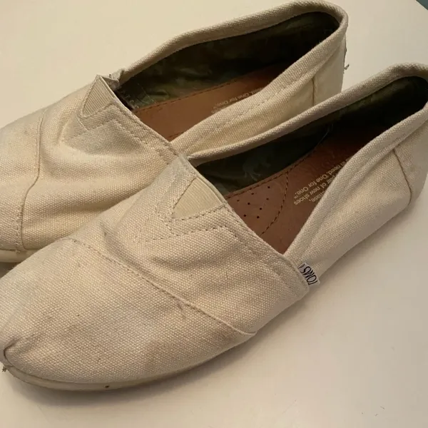 TOMS Beige‎ / White Shoes - Image 2