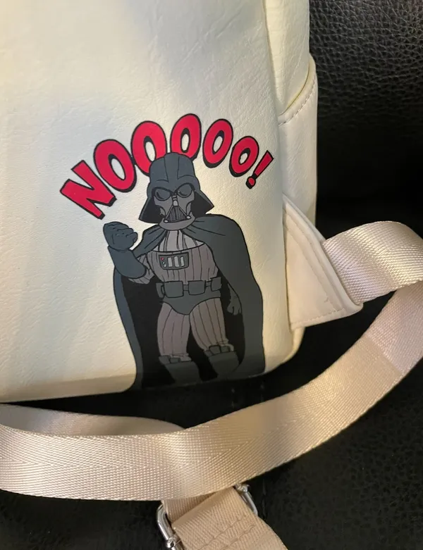Loungefly Disney Parks Star Wars Trilogy Character Cartoons Mini Backpack NEW - Image 6