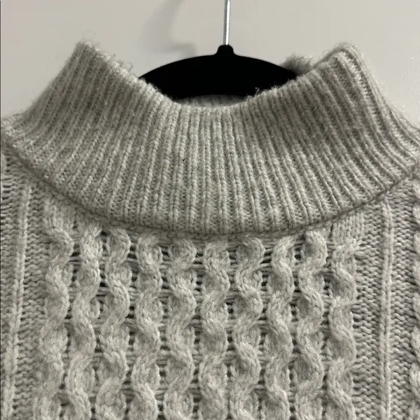 Sincerely Jules mock neck grey sweater vest - Image 7