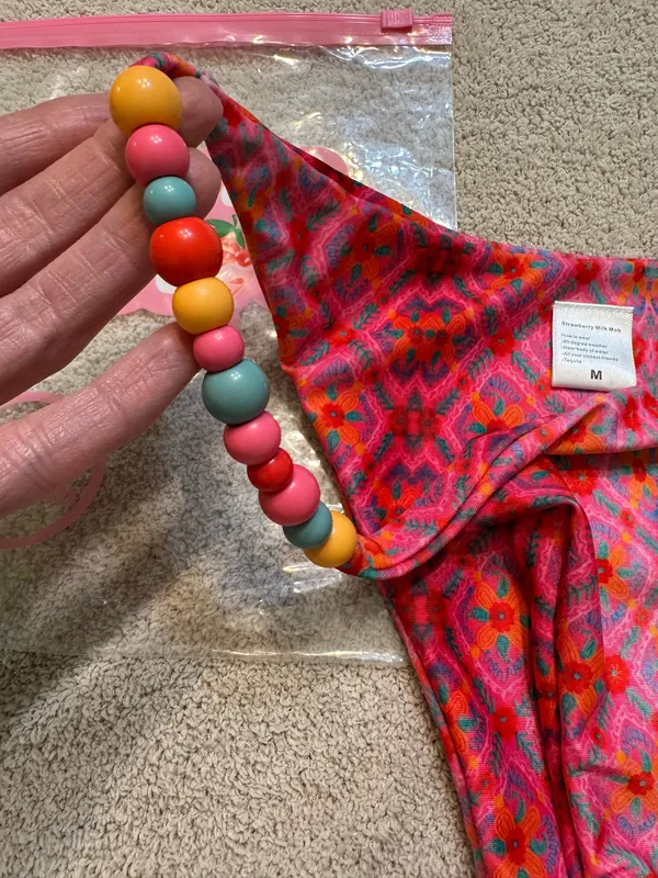 Strawberry Milk Mob Starburst Bikini Bottoms - Image 3