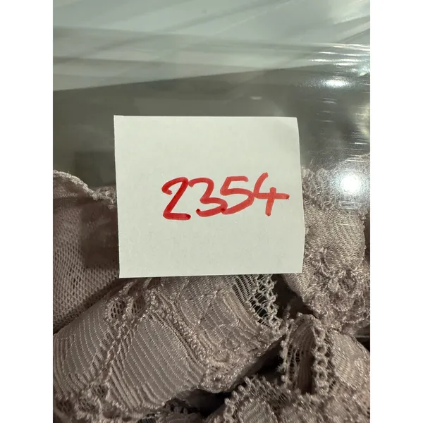 Intimately Free People Galloon Lace Halter Bralette‎ Mauve Pink Small OB401941 - Image 4