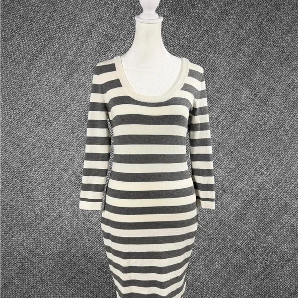 Guess Black And White Striped Dress - Image 2
