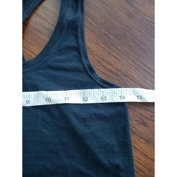 Vuori Women's Blue Heathered Racerback Tank Top Size XS Athleisure Loungewear - Image 3