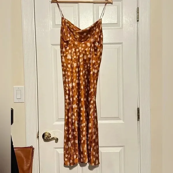 BARDOT Animal Spot Slip Midi Dress size Medium‎ - Image 3