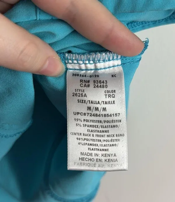 Cherokee Infinity Scrub Top Size M - Image 7
