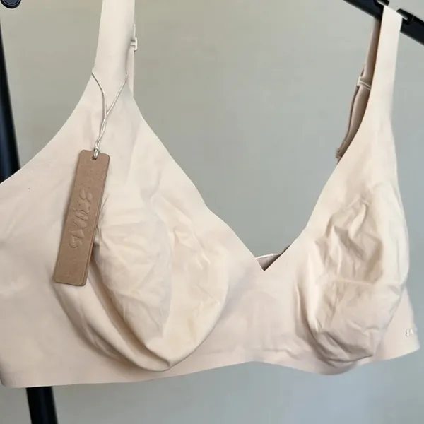 SKIMS Naked Plunge Bra Sand Size‎ 4X NWT - Image 5