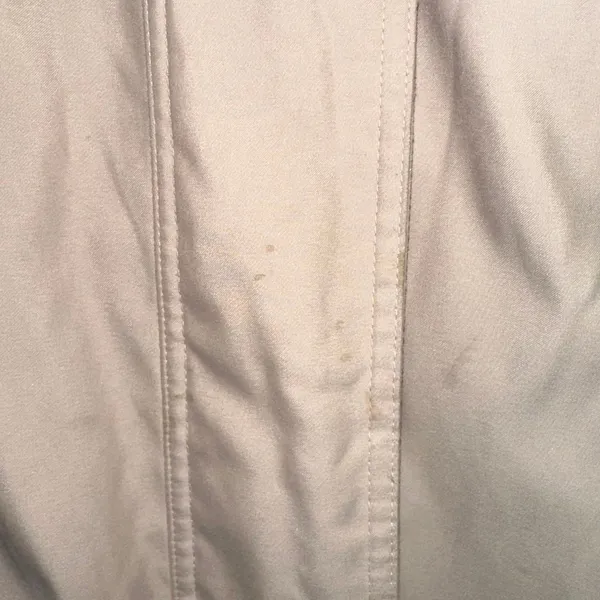 Bromley Sport Jacket‎ Medium Beige Hooded Lined Utility Coat Women - Image 11
