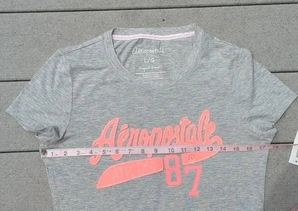NWT Aeropostale Y2K Short Sleeve Logo T-Shirt | Aeropostale Fitted T-Shirt - Image 6