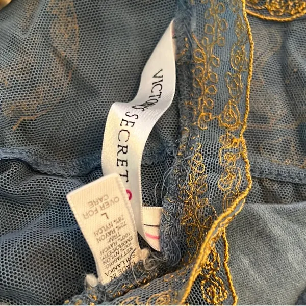 Victoria Victoria’s Secret Embroidered Teddy - Image 8