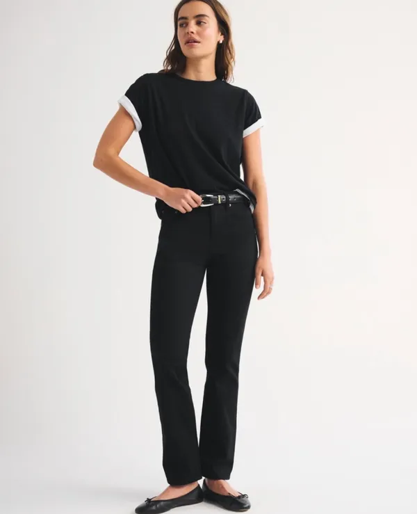 Abercrombie 90s High-Rise Jeans Straight - Image 2