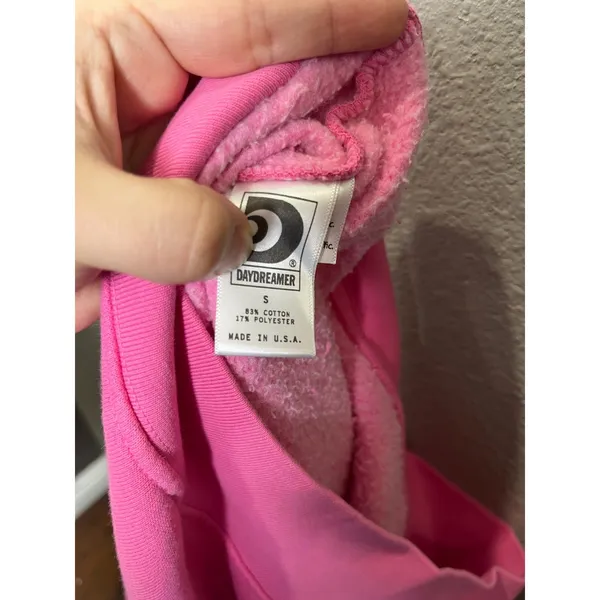Fleetwood Mac Ralgan Pink & Silver Crew DAYDREAMER Small NWT $138 retail - Image 7