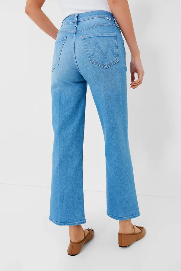Mother NWT The Rambler Zip Ankle Jeans Wash Going Dutch Size 30 - Image 5