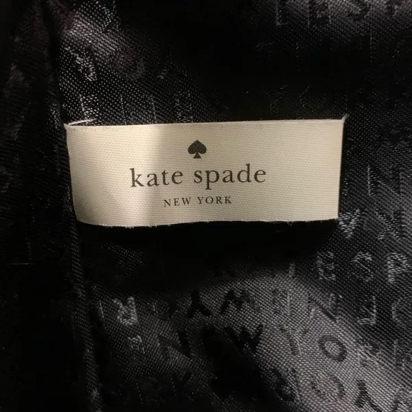 Kate Spade Womens Reis Shoulder Bag Black Pebbled Leather Triple Compartment - Image 3