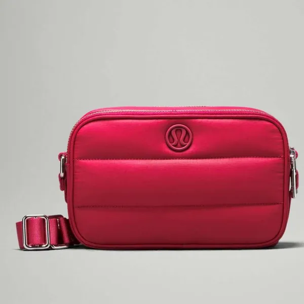 Lululemon Wunder Puff Crossbody Camera Bag 2L in Vintage Rose Crossbody Purse - Image 2