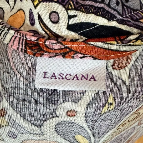 LASCANA Women's Printed Side Slit Maxi Dress Size 10 - Image 5
